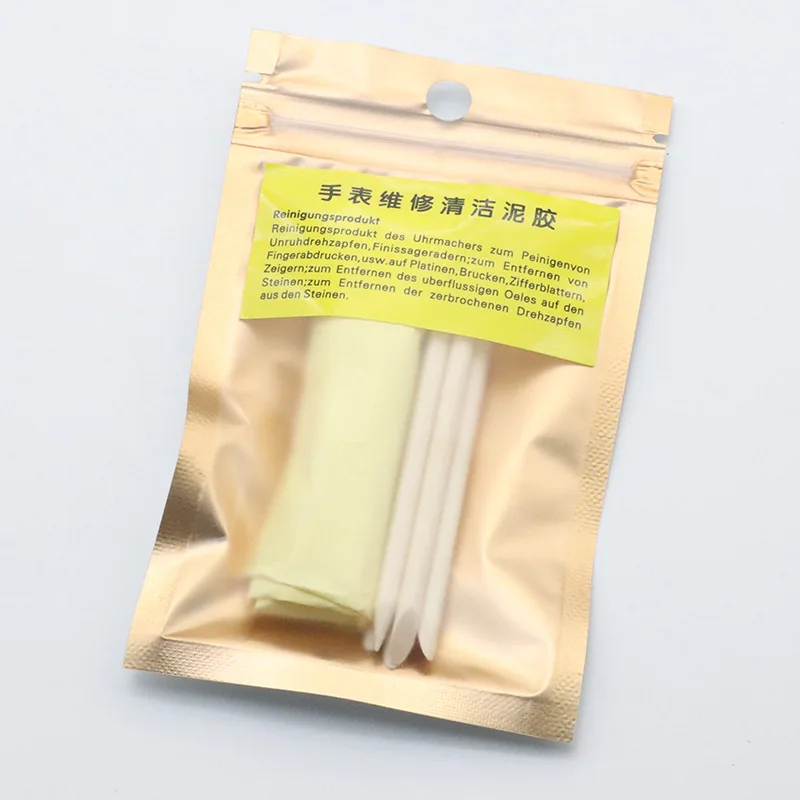 Инструмент для ремонта часов пластилин механизм обезжиривающий грязевой клей