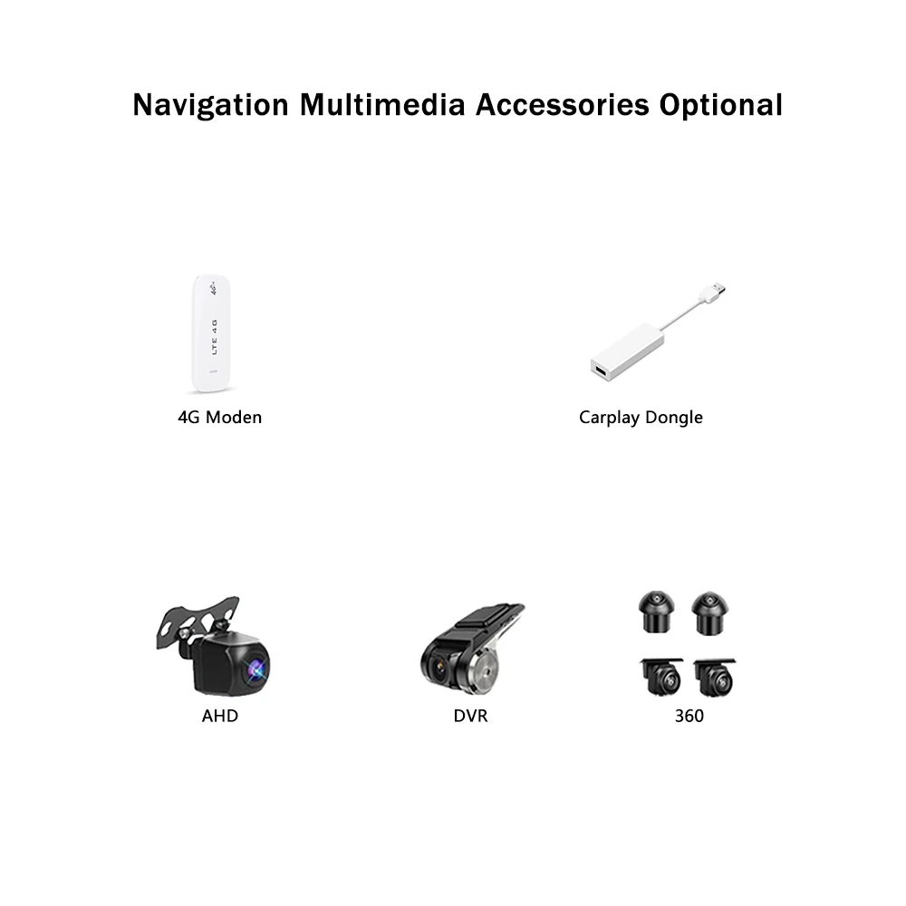 

Дополнительные аксессуары для навигации и мультимедиа