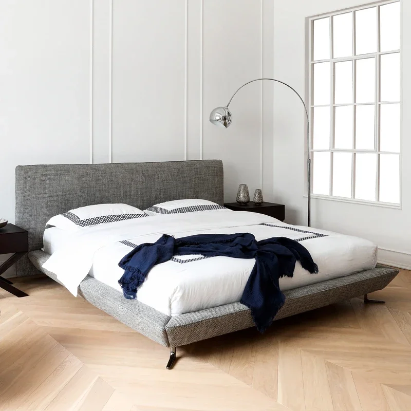 Уникальная красивая Скандинавская кровать элегантная Европейская французская