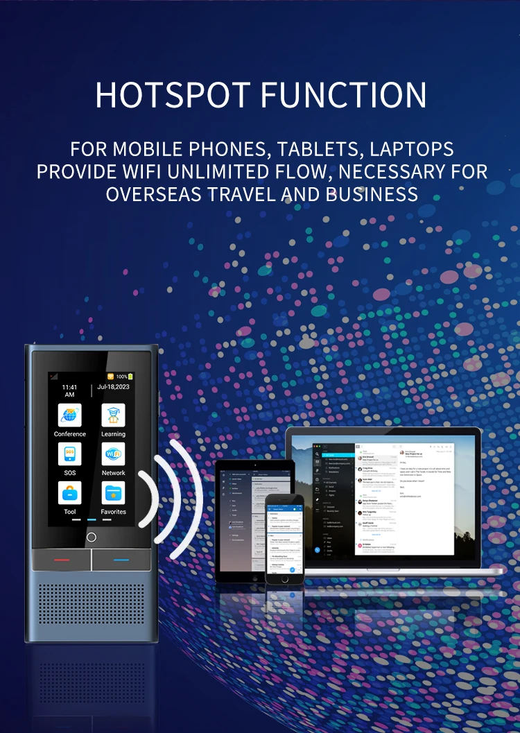 Переводчик Ble4.0 138 языков