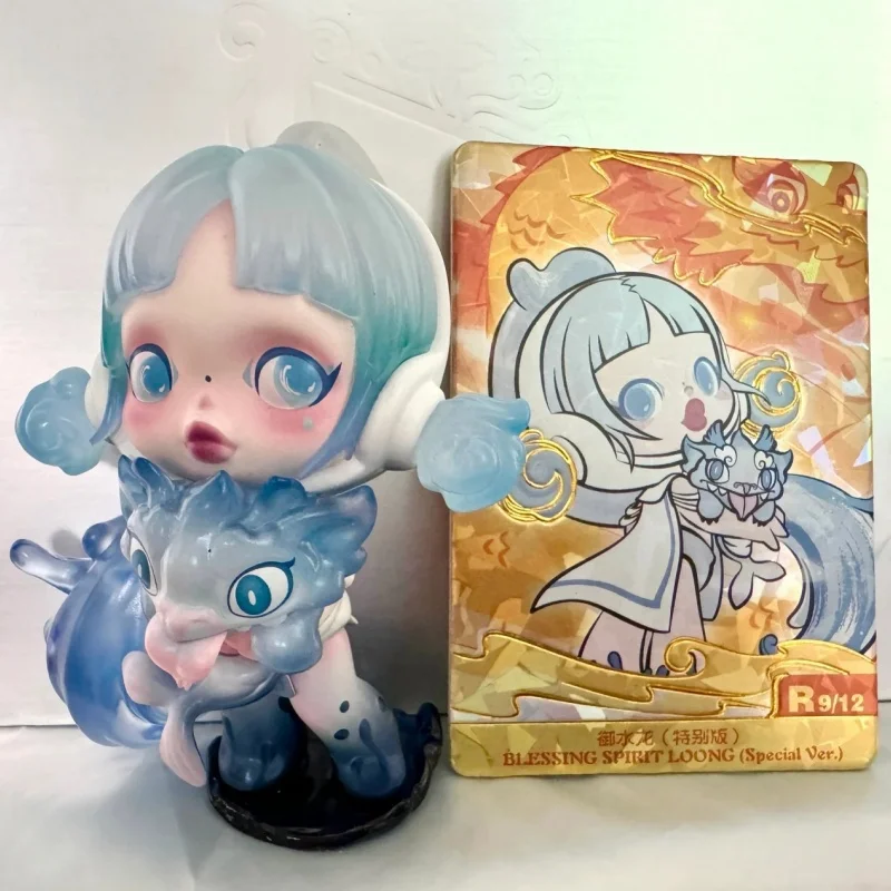 Hot Dimoo Molly Skullpanda Loong представляет собой серию Сокровище модель игрушки милые