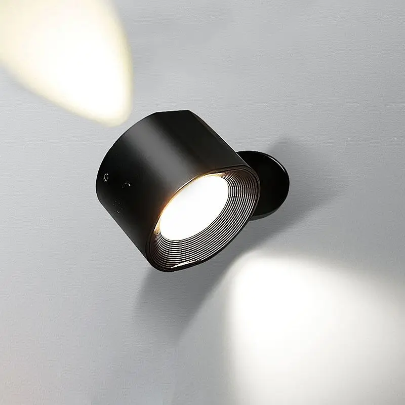 

Магнитный настенный светильник с поворотом на 360 градусов, зарядка через USB