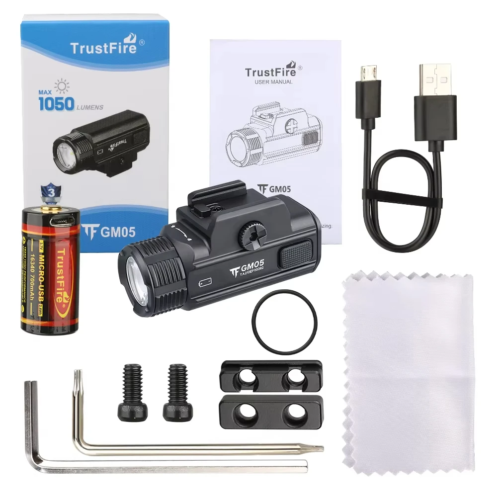 

Trustfire GM05 тактический фонарь 1050 люмен