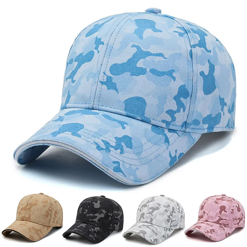 

2022 new Spring and autumn new sunshade hat fashion camouflage hat men and women outdoor casual baseball cap