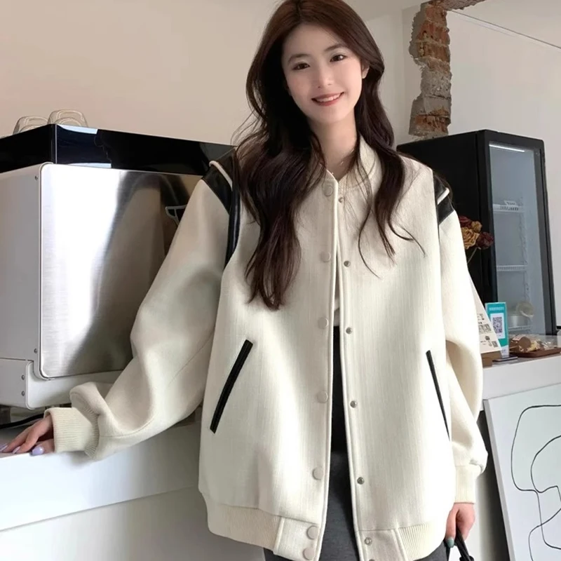 Бейсбольная форма женская американская винтажная повседневная универсальная