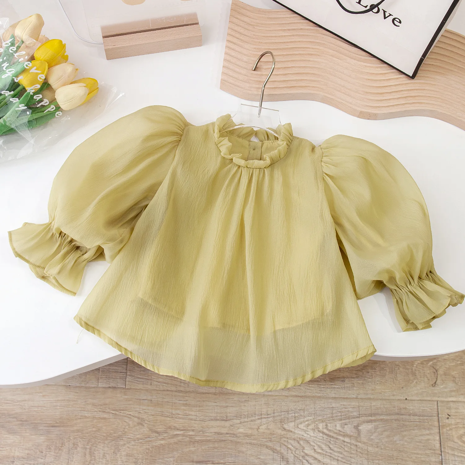 

Baby Girl Clothes Autumn Baby Girl Top Long Sleeve Korean Autumn Baby Girl Outfit Beautiful Cute Toddler Shirt Baby Shirt
