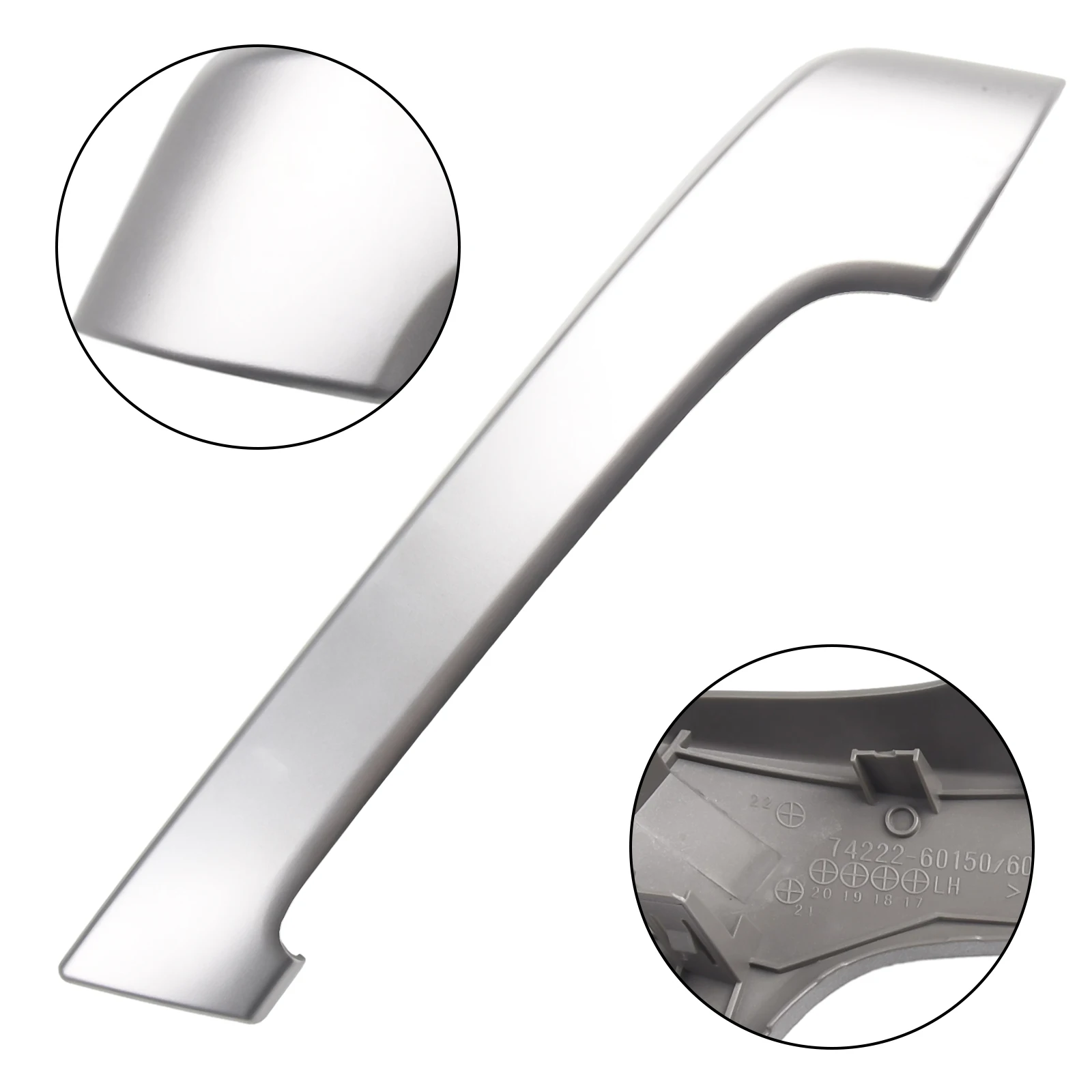 

Brand New Door Handle Covers Covers Handle Trim Decoration Cover For Toyota 2010-2017 Front Rear Door Handle Covers