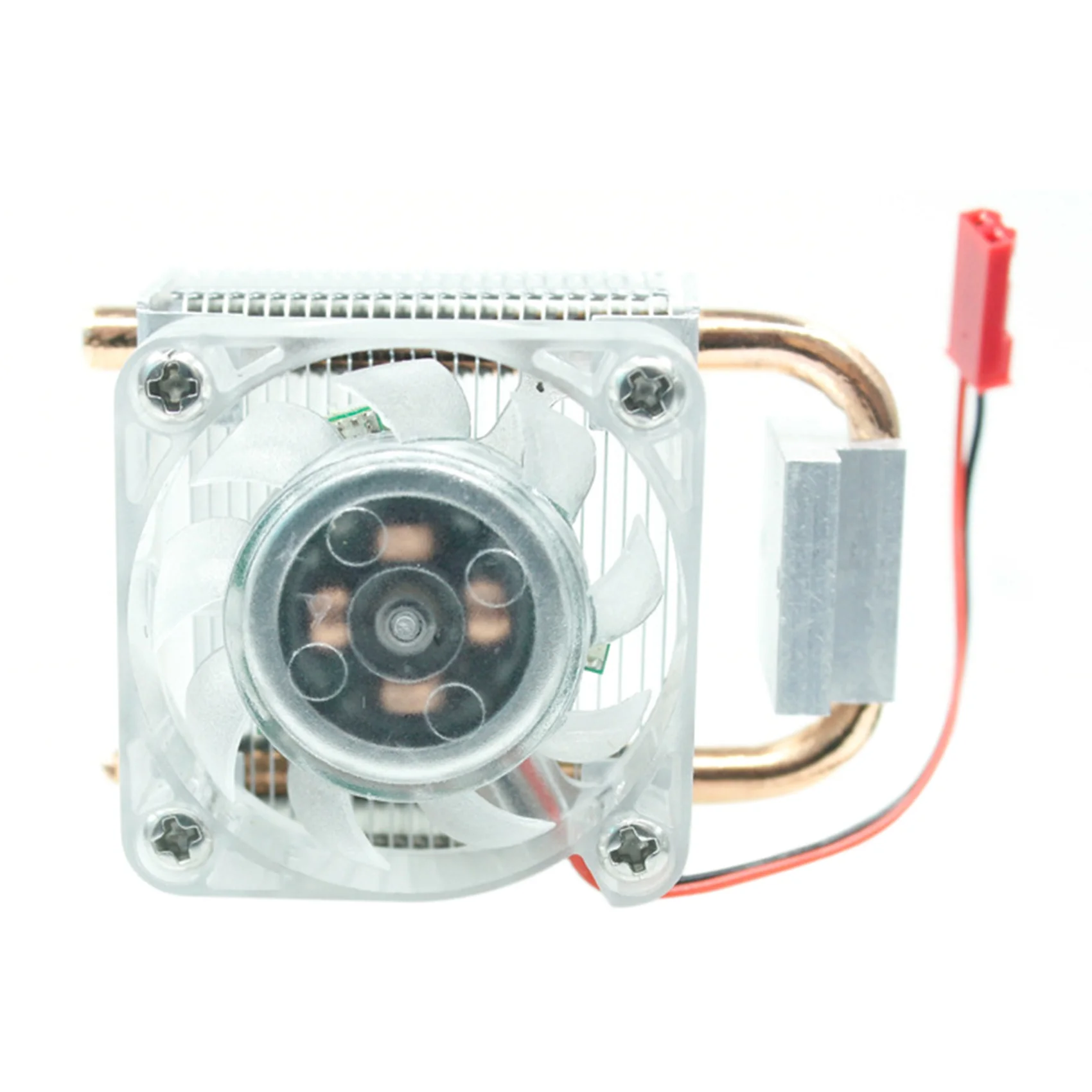 

for Raspberry 4B CPU Cooler Radiator LCE Tower Fan with RGB Light for Raspberry 4B/3B+/3B
