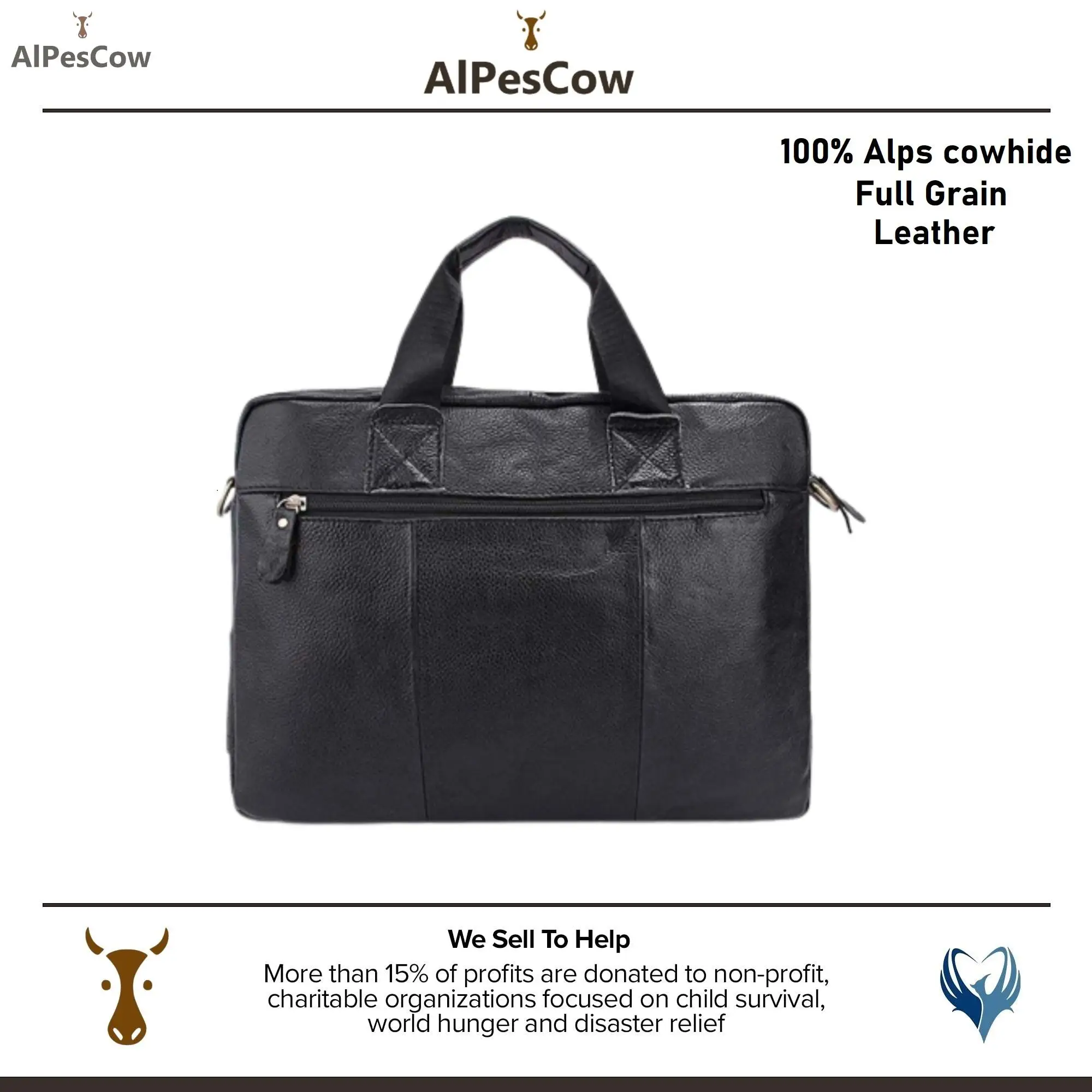 Business 100% Alps Cowhide Laptop Bag Design Genuine Leather Tote Briefcase For Men Casual Vintage Male Luxury Designer Handbags