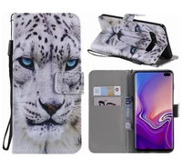 animal leather stand cases for samsung galaxy j1 2016 j2 core j3 2017 j5 prime j7 duo a320 a310 a520 a510 fundas card slot e06z