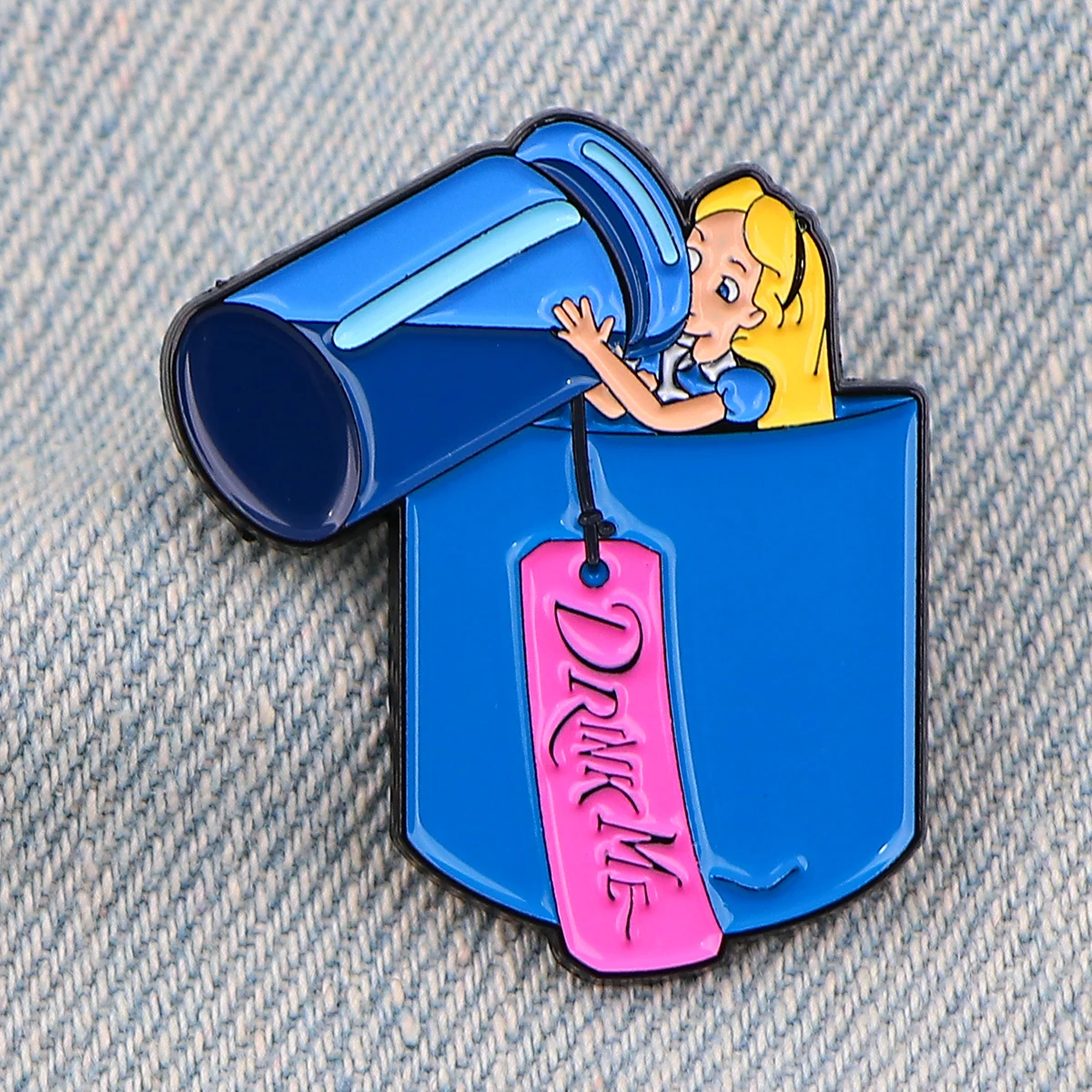 Эмалированные заколки в виде сказочной девушки Женский значок фоторяда