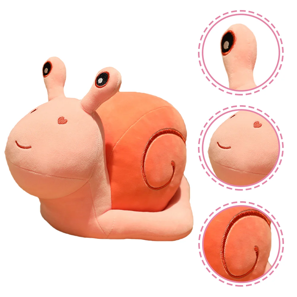 

Snail Stuffed Snail Toy Kids Adorable Snail Toy Snail Plaything for Bed