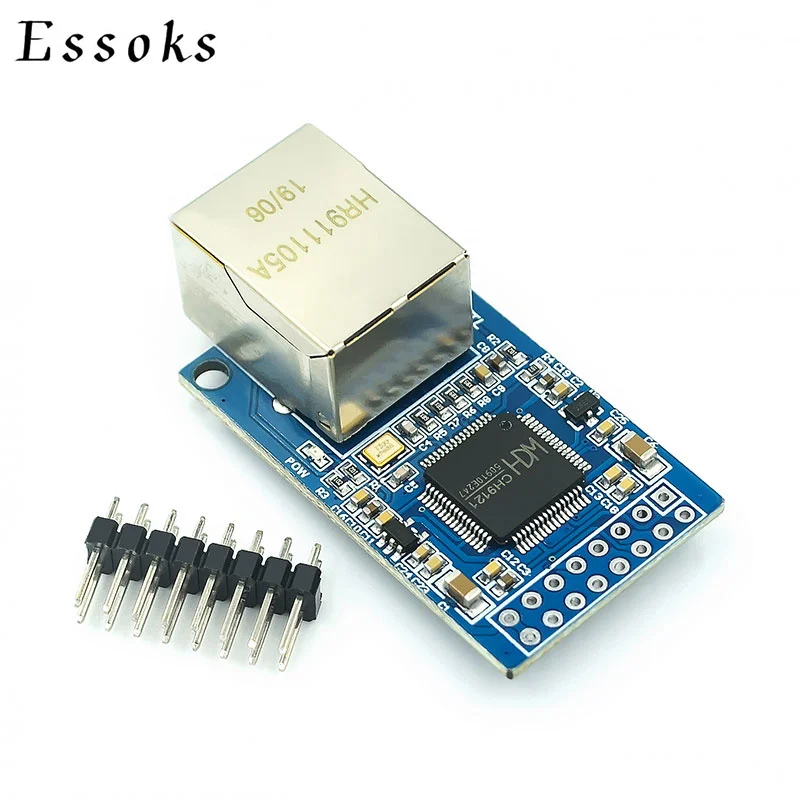 Последовательный порт CH9121 UART для сетевого модуля Ethernet TCP/IP 51/STM32 3,3 В 5 в плата микроконтроллера передачи TTL