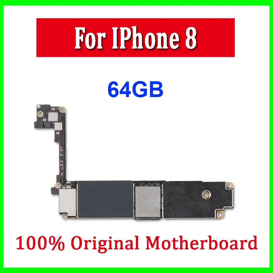 Для iPhone 6S оригинальная материнская плата для iphone 7 Plus 8 P логическая без Touch ID X