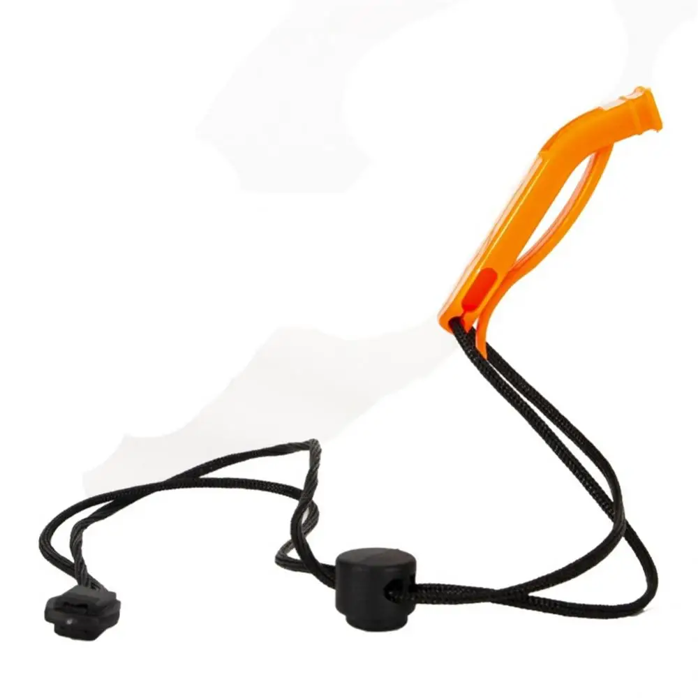 

Orange Red Survival Whistle Safe Unobstructed Spy Portable Ocean Scandal Lifesaving Whistle