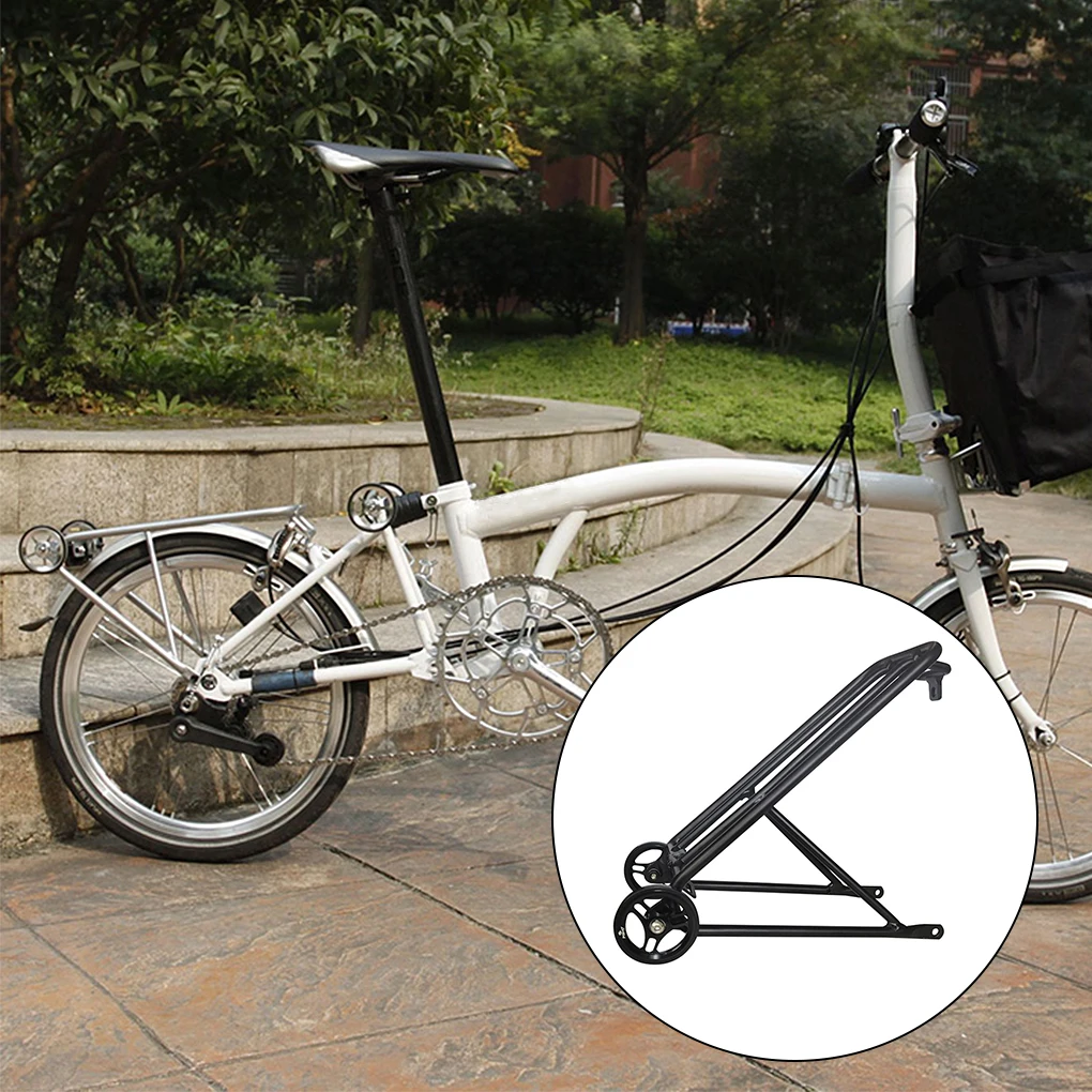 PODAY Складные велосипеды задняя полка из алюминиевого сплава задние стойки для