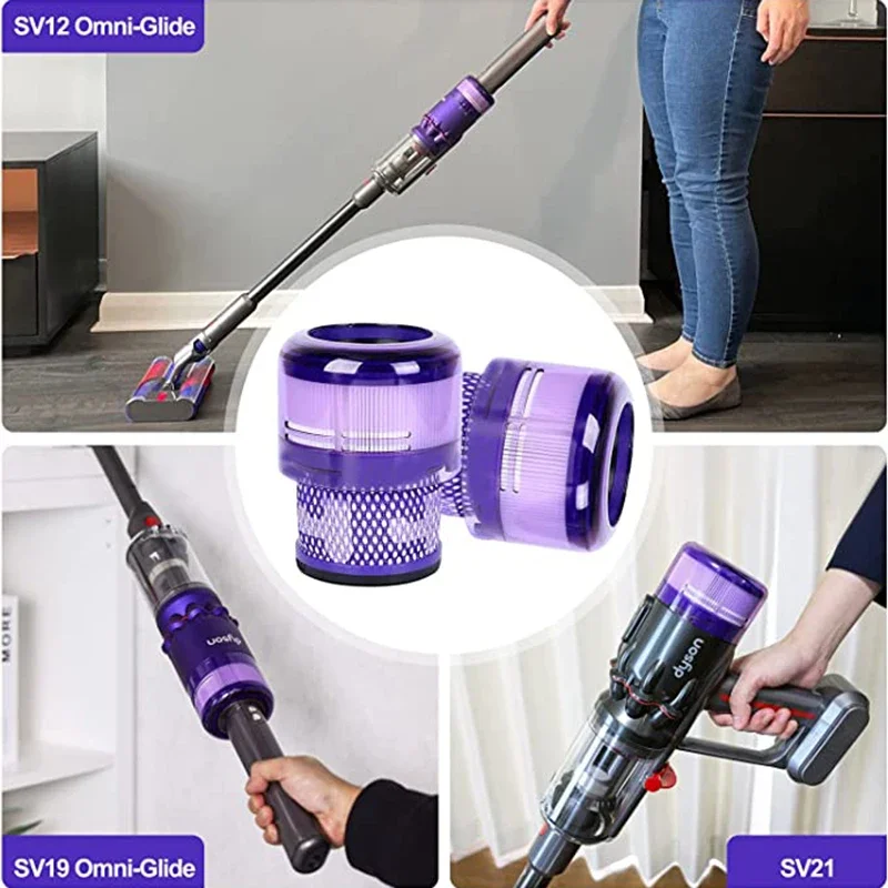 2 шт. фильтр для пылесоса Dyson SV12 SV19 Omni-glide аксессуары подметания