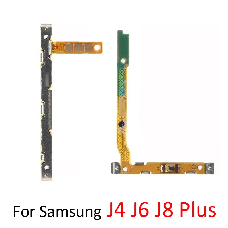 

Power Volume Flex Cable For Samsung Galaxy J4 J6 J8 Plus J410 J415 J600 J610 J810 Original Phone On Off Button Side Key Flex