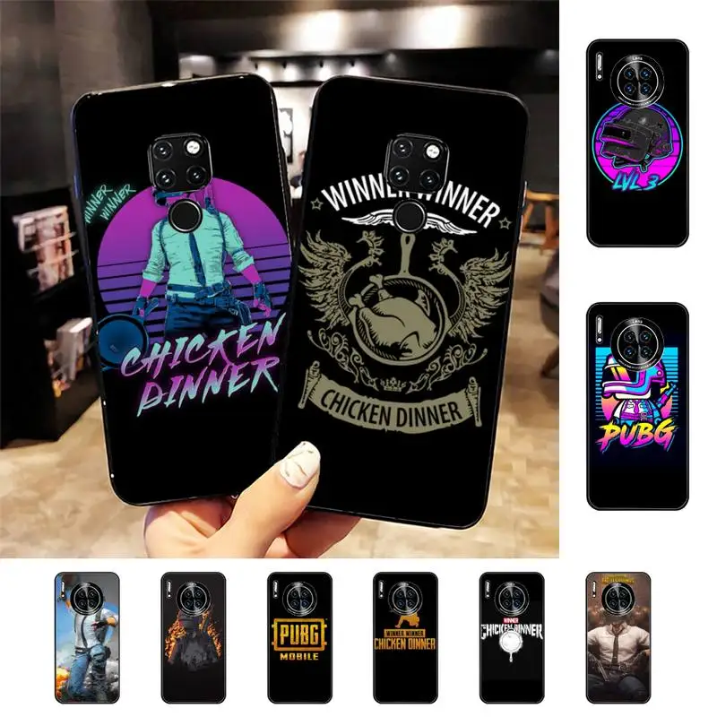 

PUBG Phone Case For Huawei Nova 7 Se 5 3i 3e 3 2 5i Mate 10 20 Lite 30 40 Pro 20x 9 Cover