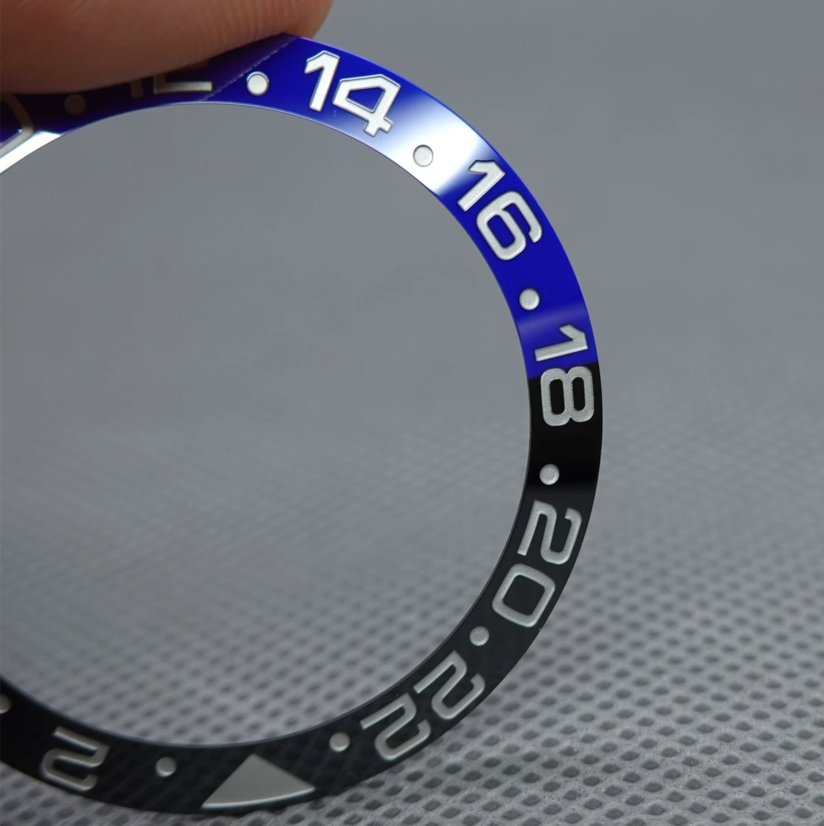 Best quality Watch Part Clean Factory Ceramic Bezel 38mm for 40mm GMT blue/black Replacement Accessories 116710/126710