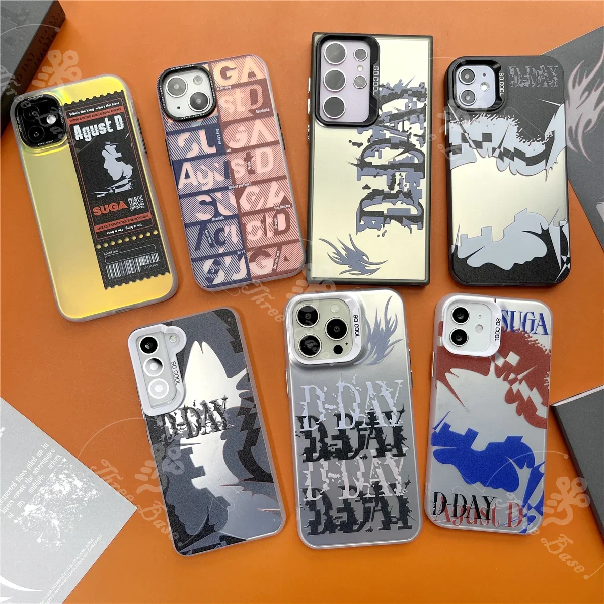Чехол для телефона SUGA AGUSTD D-DAY Samsung Galaxy S series A note S24 S23Ultra S23+ S22 S21 S21FE S20FE A34 A55