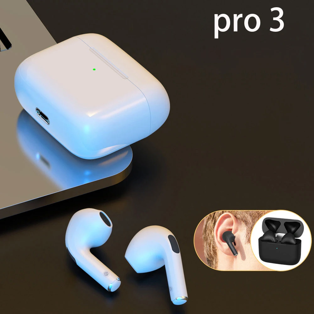 

original Pro 3 TWS Wireless Bluetooth Headset has been renamed 5.0 Mini Earbuds Sports Hands-free headphones for smart phones
