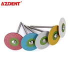 AZDENT Dental (HP) 26 мм резиновые алмазные полировочные колеса для циркония фарфора PFM Emaxs стоматологический диск