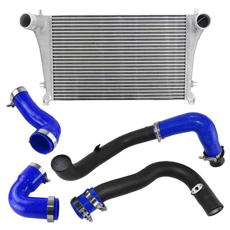 Комплект интеркулера 70 мм комплект заряжающей трубы для VW GTI MK7 Golf R Audi A3/S3 Skoda Seat 1 8 T