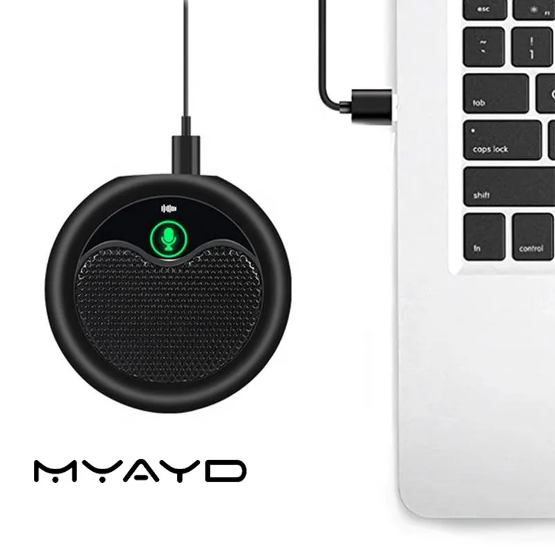 

Настольный студийный мини-микрофон для речи с подставкой USB для ПК ноутбука нетбука