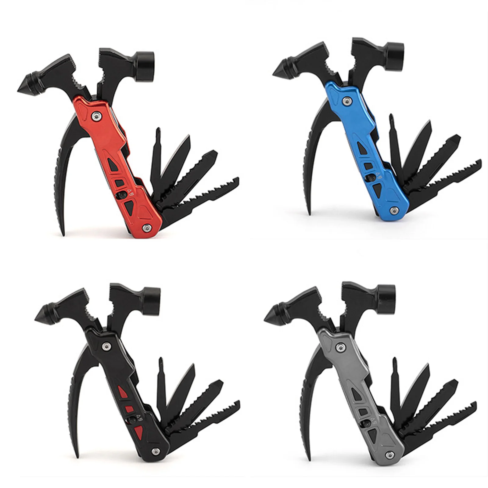 

Многофункциональный складной высокопрочный стальной комбинированный молоток для выживания