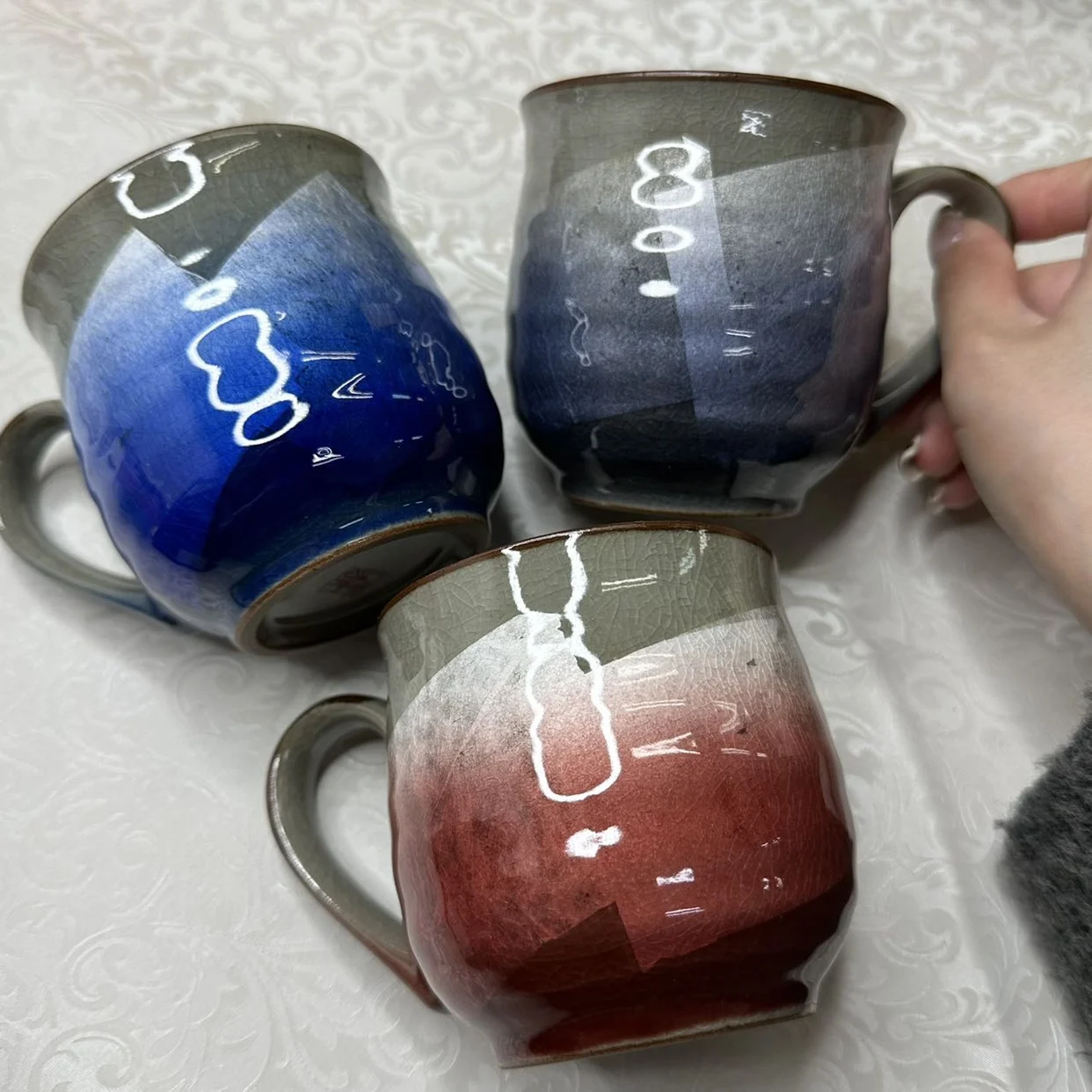 

Jiugushao [BEWIN Osaka Direct Delivery] Meishan Kiln Silver Mug 12-071