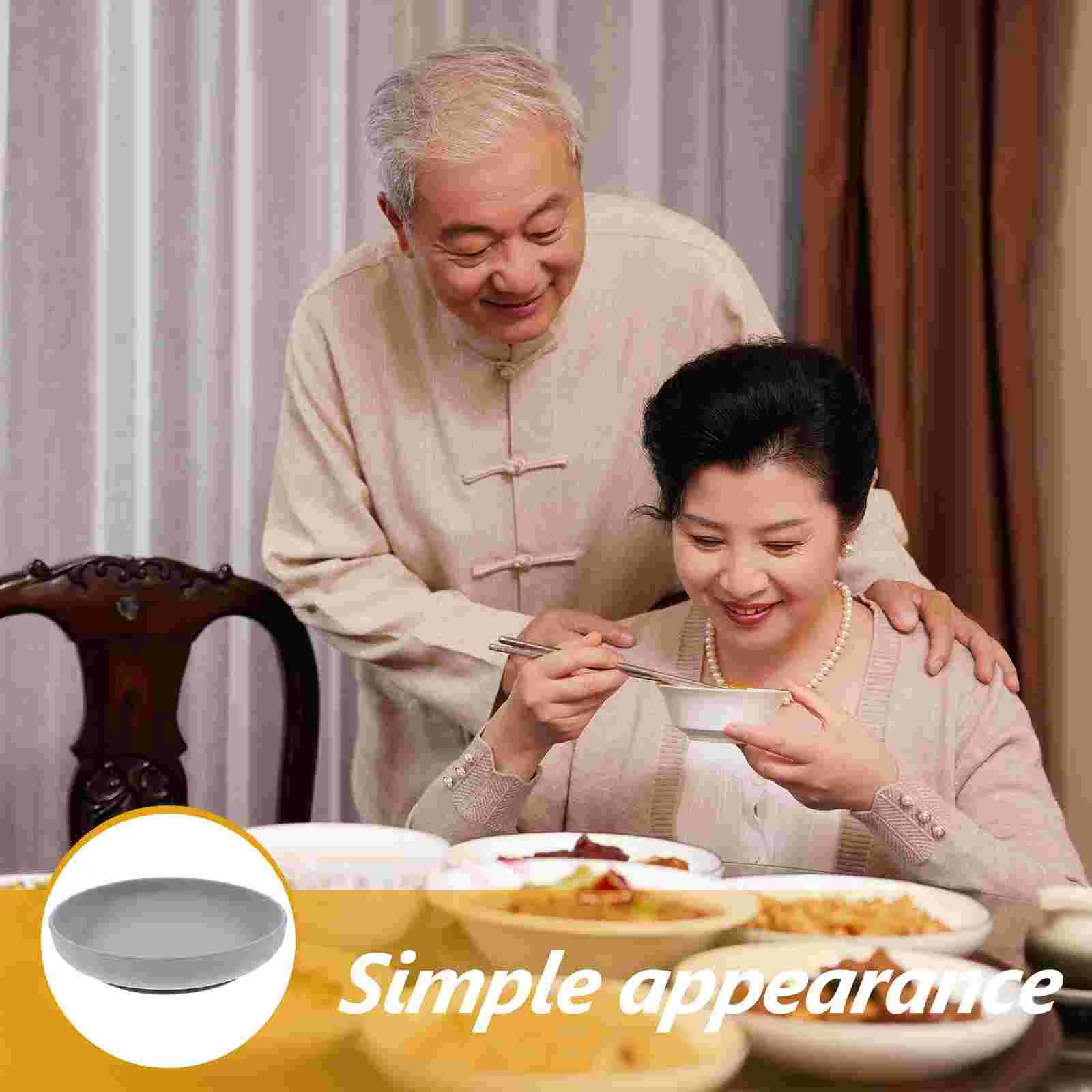 Чашечная тарелка для пожилых людей не силиконовая посуда самостоятельного