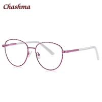 chashma eyewear women oval fashion design blue ray block optical prescription lenses glasses rx men gafas
