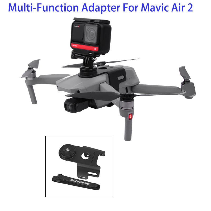 

Drone Sports Camera Fill Light Holder Bracket Aadpter For DJI Mavic Air 2 Parts For GoPro Insta360 Osmo Action Cameras Holders