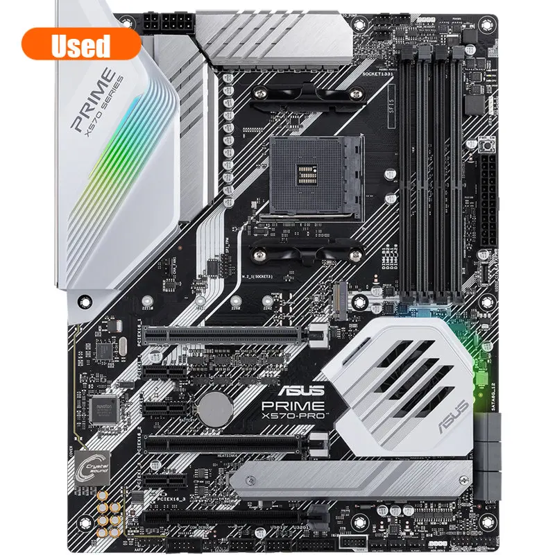 

ASUS PRIME X570-PRO Motherboard AM4 AMD X570 DDR4 128GB PCI-E 4.0 HDMI SATA III USB3.2 ATX For Ryzen 3 PRO 3200G 5600G CPU