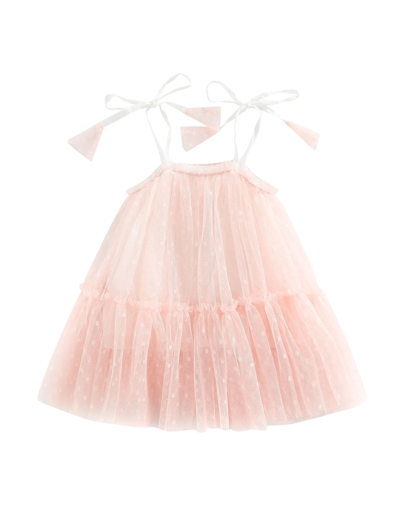 

Детская летняя одежда для маленькой принцессы с регулируемыми лямками