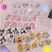 kawaii sanrio sticker my melody cinnamoroll accessories cute beauty cartoon anime decorate material stickers toys for girls gift