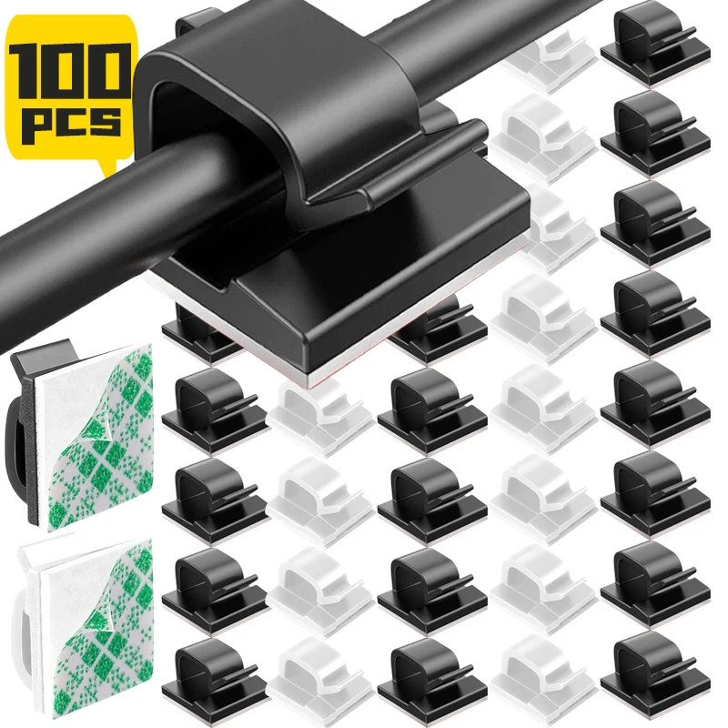 Самоклеящиеся зажимы для кабеля настенный держатель гирляндного светильника