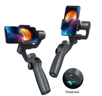 3 axis handheld gimbal stabilizer for iphone x 11 android smartphone bluetooth connection gimbal kit selfie stick tripod selfie