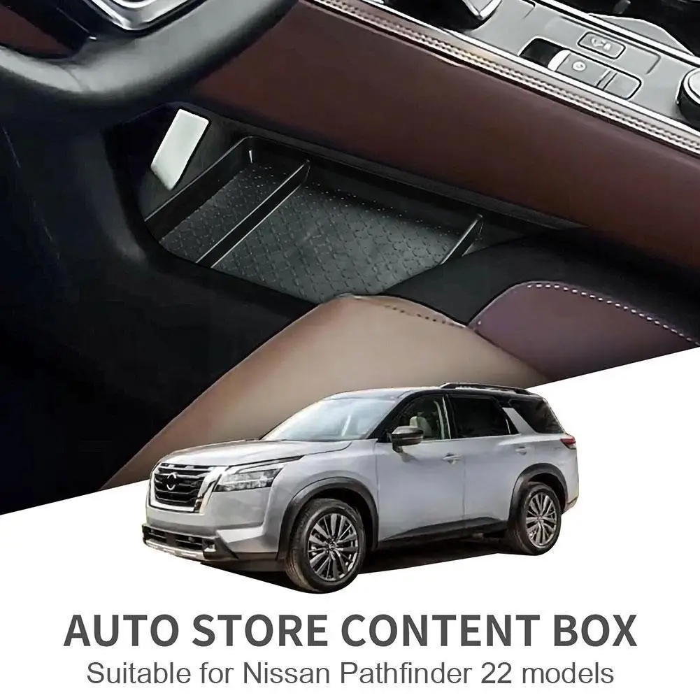 

Smabee for Nissan Pathfinder 2023 2024 Car Center Console Box Central Storage Tray Organizer Interior Accessories Tidying T J4A7