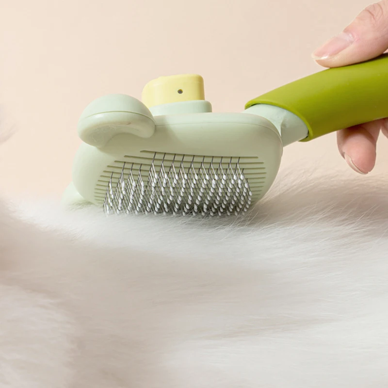 

Cat Brush Pet Comb Hair Removes For Cats Dogs Grooming Hair Cleaner Cleaning Dog Hairs Combs Beauty Slicker Brushs Pets Supplies