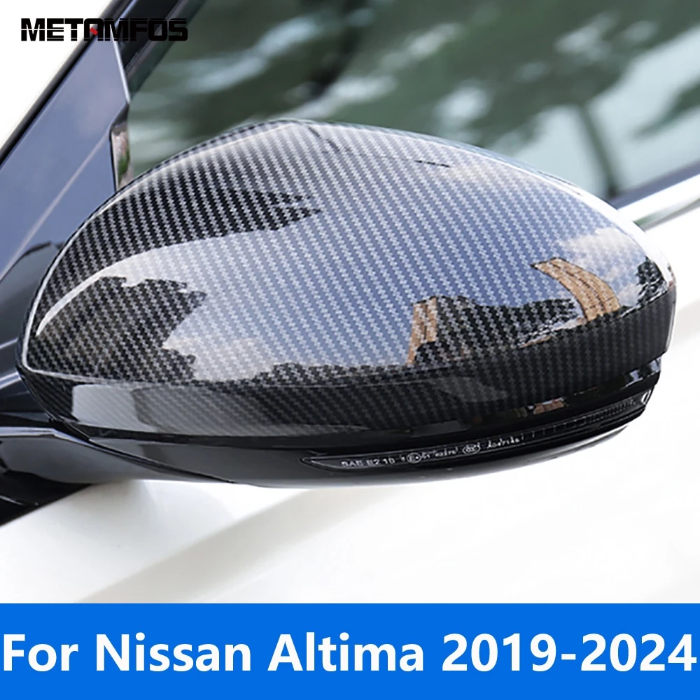 Аксессуары для Nissan Altima 2019-2022 2023 2024 зеркало заднего вида из углеродного волокна