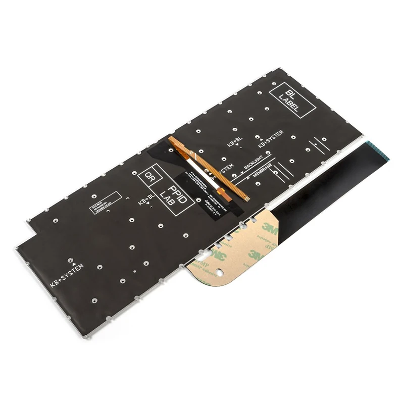 Английская светильник серая клавиатура с подсветкой 0K5DJX для Dell Vostro 5320 Inspiron 5310 5410