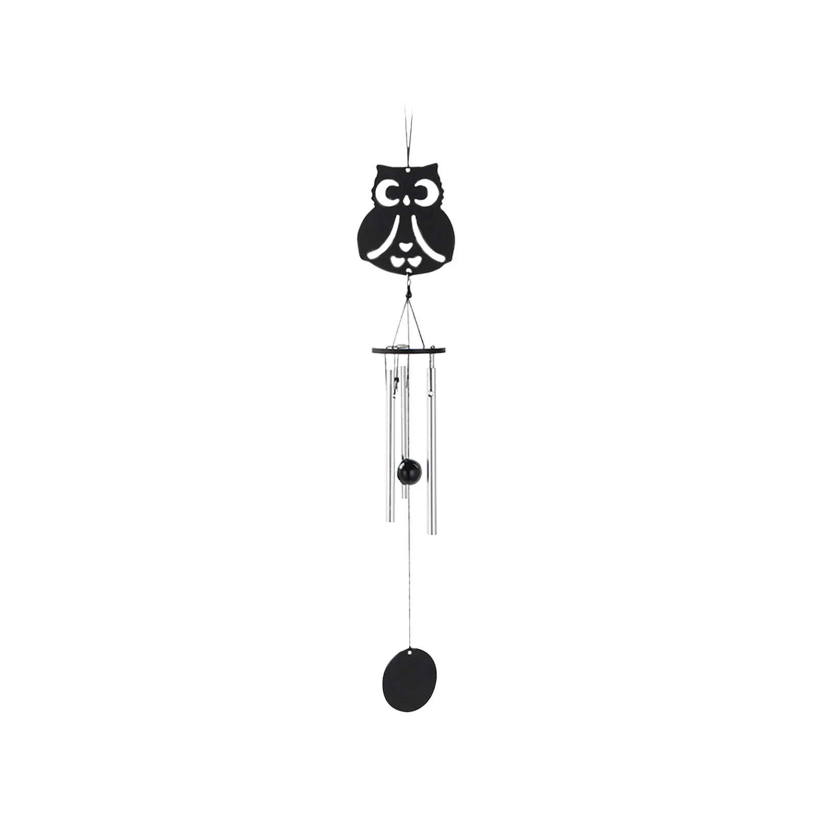 

Owl Wind Chimes Wind Chimes Outdoor Garden Decorations Outdoor Small Wind Chimes Indoor with 3 Metal Tubes Wind Bells for Indoor