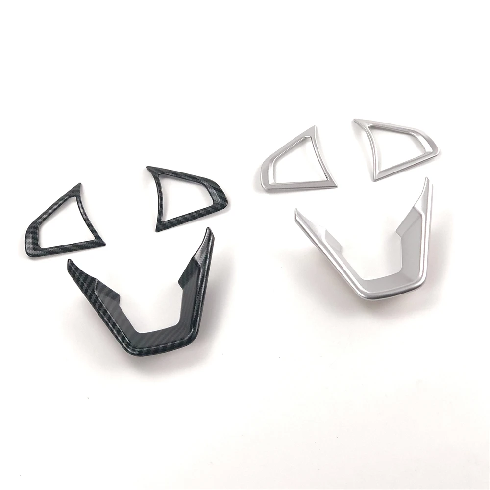 

Car-styling Accessories Steering Wheel Covers Trim Decorative Refit Sticker For Ford Mondeo Fusion EDGE S-Max Galaxy 2012-2020