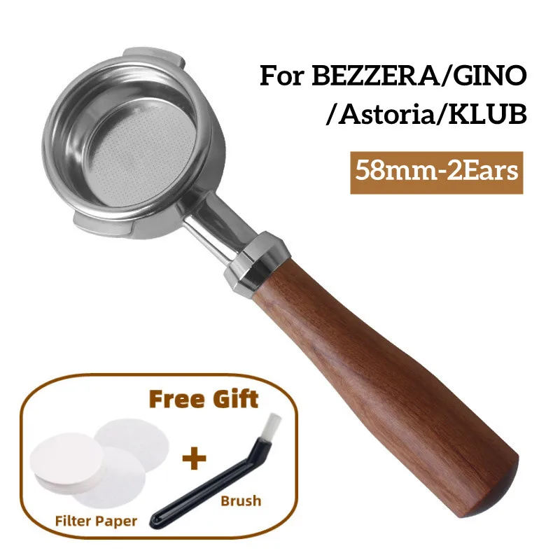 Держатель фильтра для кофеварки BEZZERA/Astoria/Club/GINO 58 мм