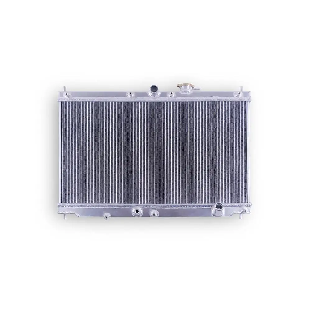 2-рядный полностью алюминиевый радиатор для 90-93 Accord CB 92-96 preвстроенный BB F22 H23 MT