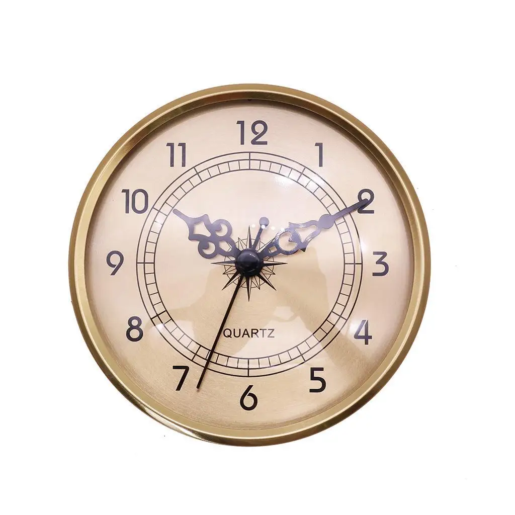 4.25"Skeleton Quartz Clock Insert Arabic Numeral Quartz Movement