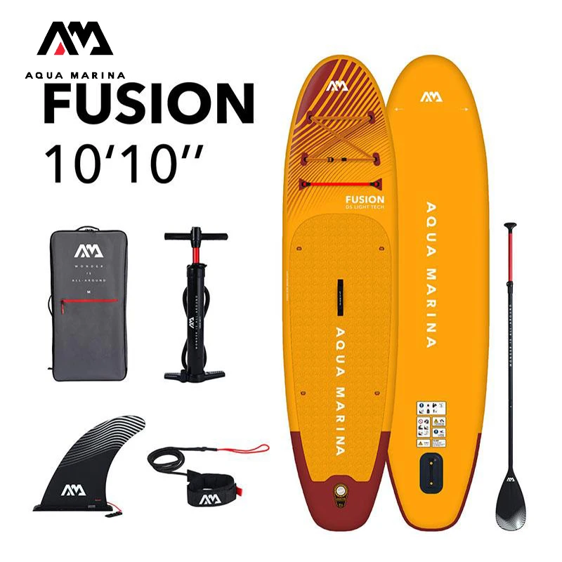

AQUA MARINA FUSION Stand Up Paddle Board Surfing Surfboard Longboard Fliteboard SUP Water Sports Accessory Inflatable 3.3m