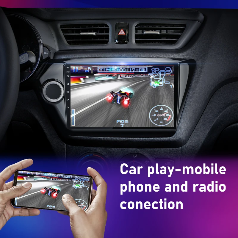 $76.76 Srnubi Car Radio For Kia RIO 3 2011 - 2016 Android Multimedia Video Player 2 Din Navigation GPS Bluetooth WiFi stereo DVD 2din